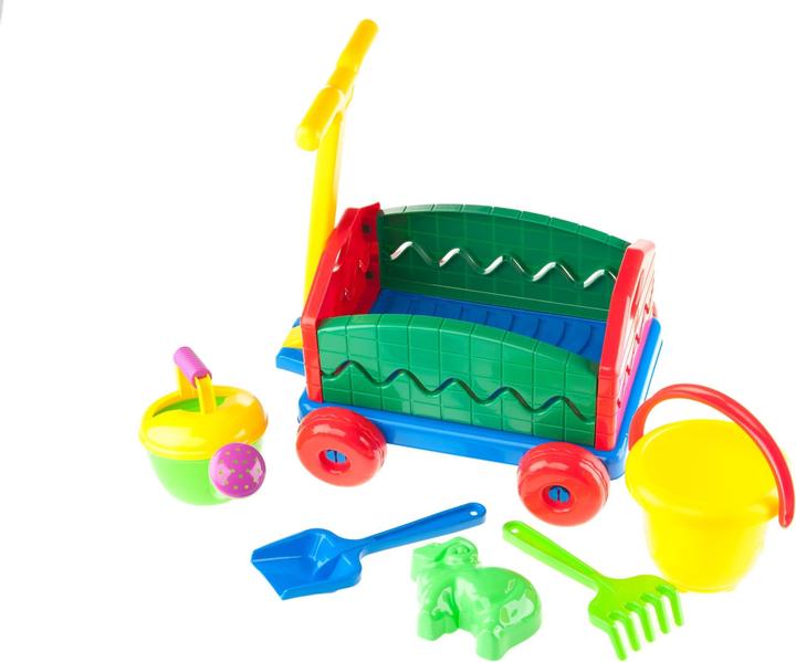 Produktbild Outdoor Active Nachziehwagen mit Eimergarnitur