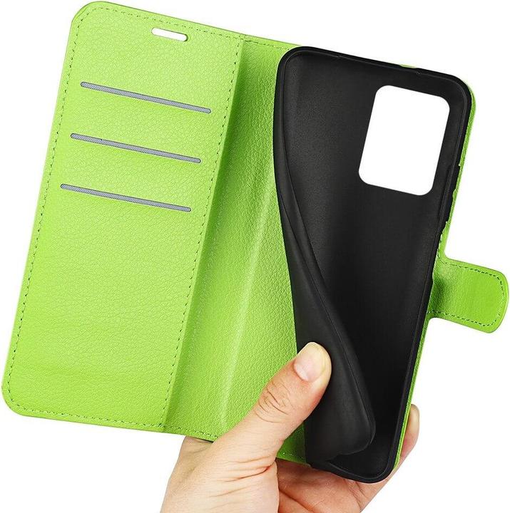 Immagine prodotto Cover-Discount Xiaomi Poco X5 Pro - Custodia in pelle verde (Xiaomi Poco X5 Pro, Xiaomi Redmi Note 12 Pro 5G)