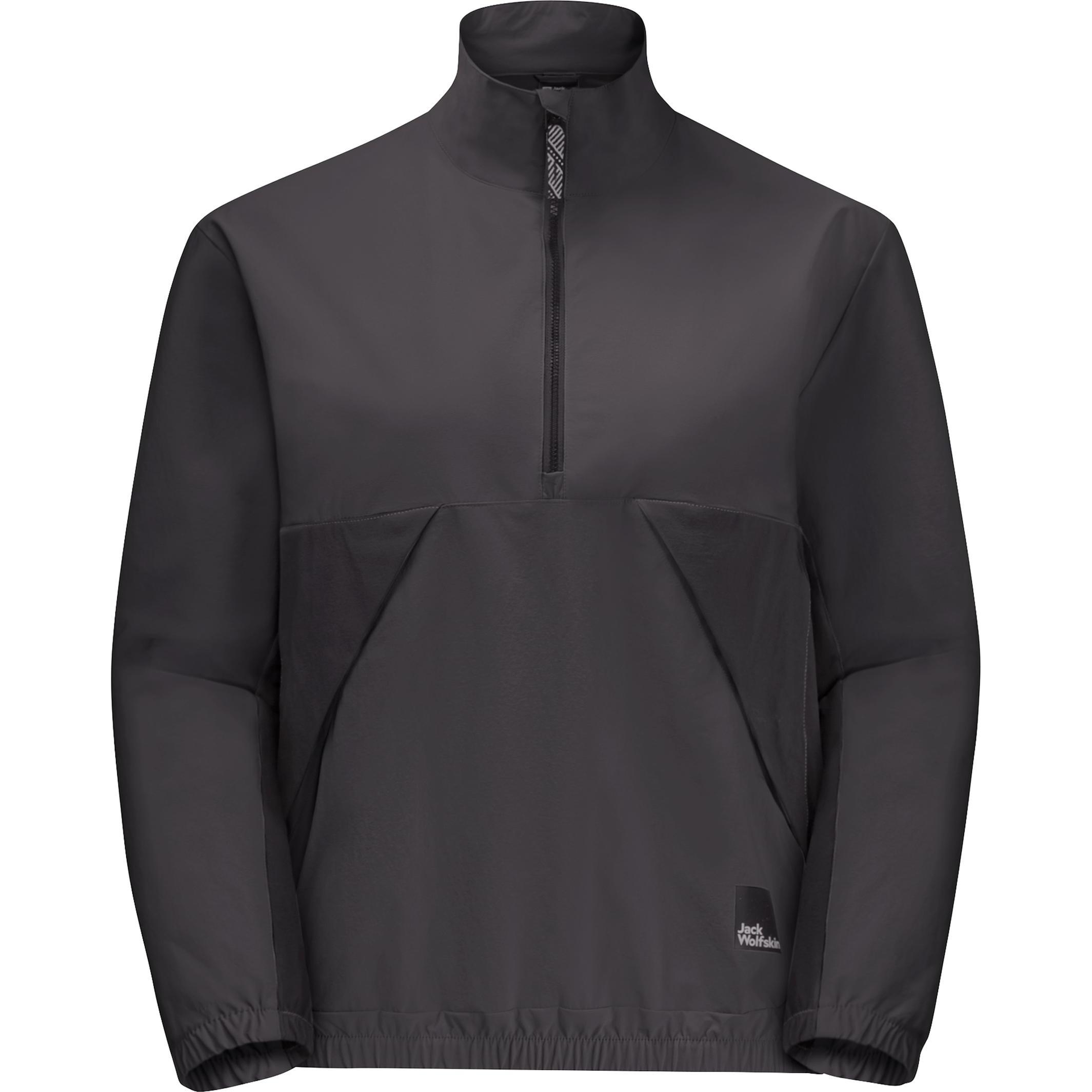 Jack Wolfskin, Mädchen, Pullover, Teen Halfzip Y, Schwarz, (164)