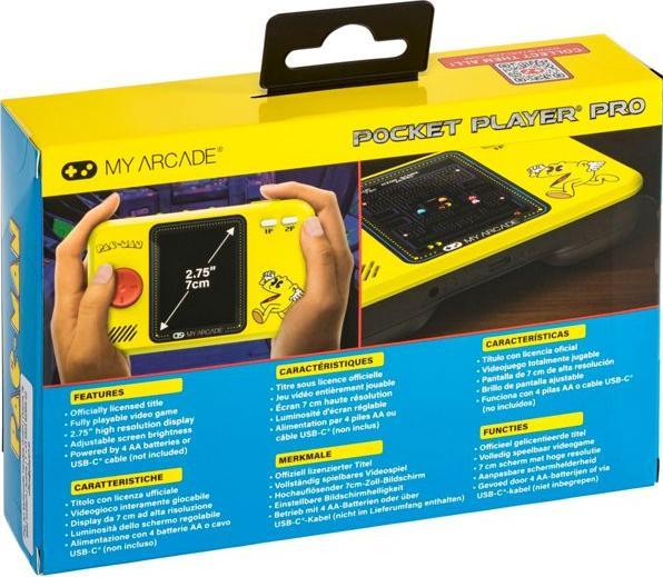 Immagine prodotto MyArcade - Pocket Player Pro Pac-Man (3 giochi in 1)