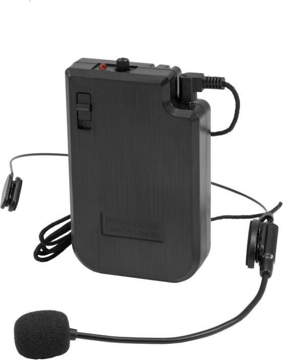 Produktbild Omnitronic Set WAMS-10BT2 MK2 + 2x Taschensender + 2x Kopfbügelmikrofon (Aktivlautsprecher)
