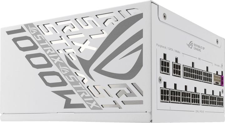 Immagine prodotto ASUS ROG Strix 1000P White Gaming Netzteil, 80+ Platinum, Modular, 135 mm Lüfter (1000 W)