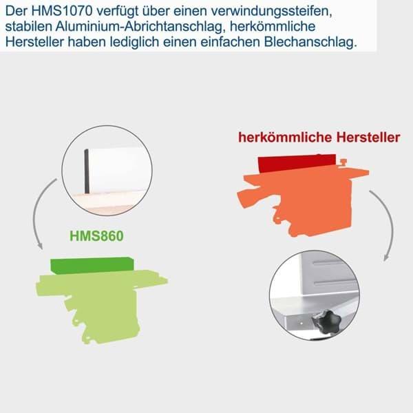 Produktbild Scheppach HMS1070 Abricht- / Dickenhobelmaschine