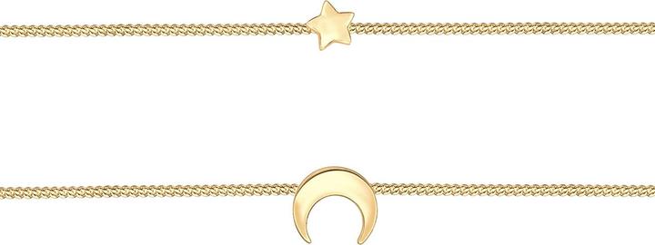 Immagine prodotto Elli Astro, girocollo, mezzaluna, strato, stelle (Argento 925, 36 cm)