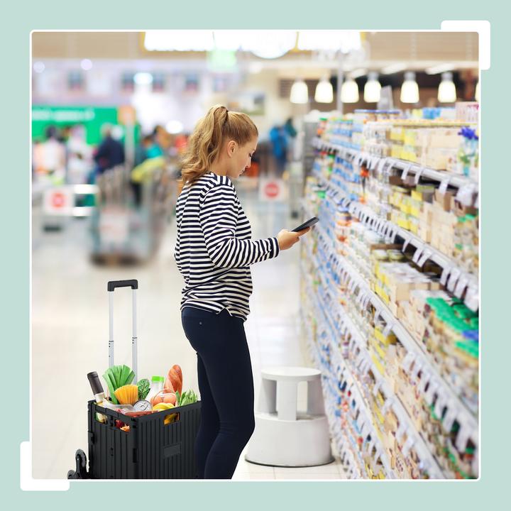 Actual product image Relaxdays Shopping cart