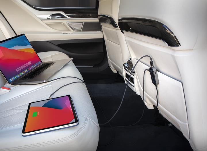 Produktbild Scosche 100W Multi-Port Autoladegerät Charging Hub