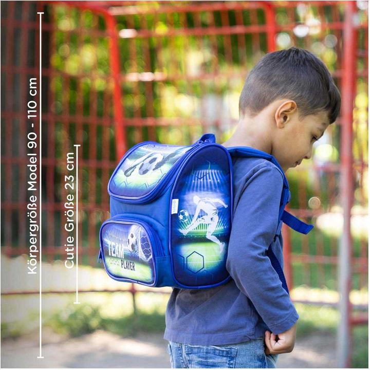Immagine prodotto Scooli Rucksack Fussball 6.5 l, Gewicht: 290 g, Motiv