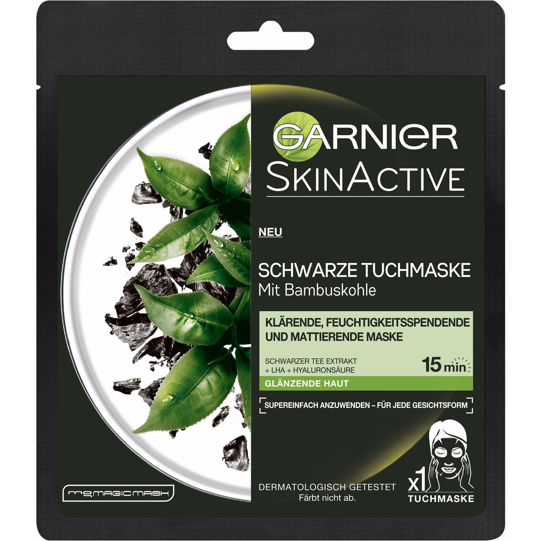 Garnier, Gesichtsmaske, Bambuskohle