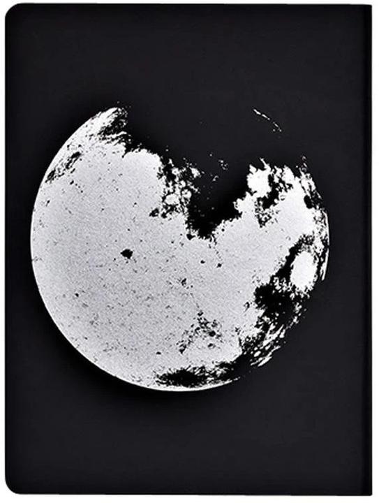 Actual product image Nuuna Graphic L, Moon (A5, Dotted, Soft cover)