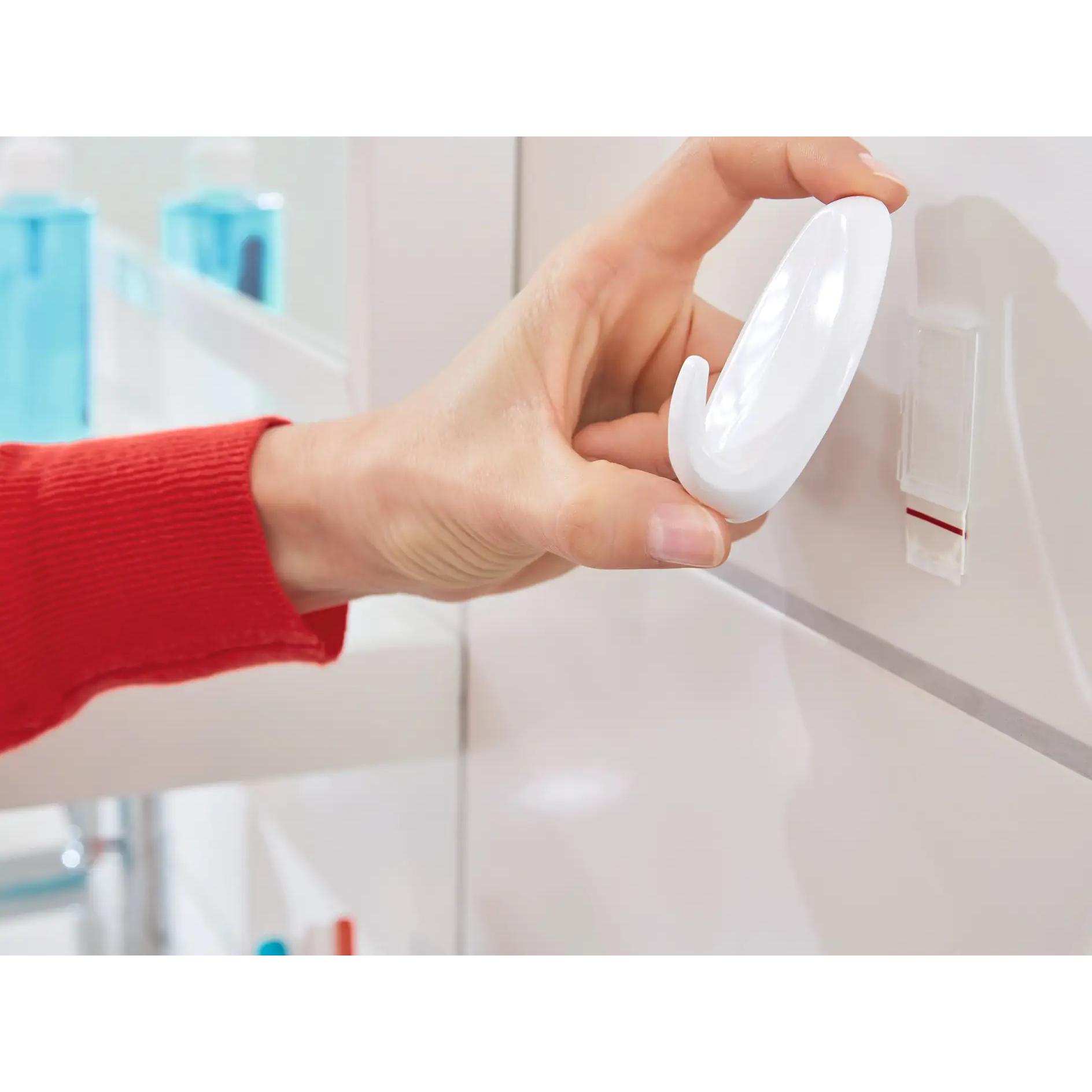 Thumbnail - tesa, Klebehaken + Klebenagel, Powerstrips Haken LARGE oval