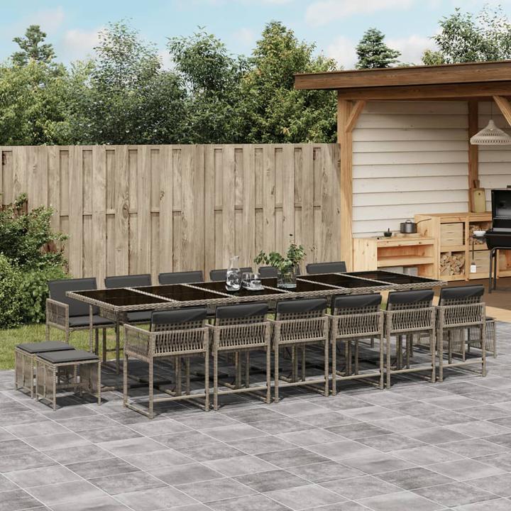 Produktbild vidaXL Garten Essgruppe (330 x 106 x 73 cm)