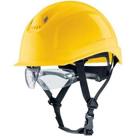 Thumbnail - Uvex Safety, Kopfschutz, Schutzhelm uvex pheos S-KR 9772160 gelb mit Lüftungen (52 - 61 cm)