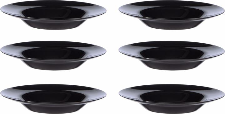 Produktbild Arcoroc Pastateller Evolution 6 Stück, Schwarz (6 x, 28.50 cm)