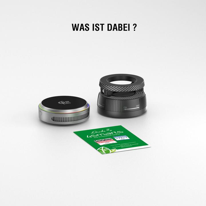 Produktbild 4smarts Qi2 25W/MagSafe Charger/Cooling RGB,360°-Mount.,spacegrey (25 W)