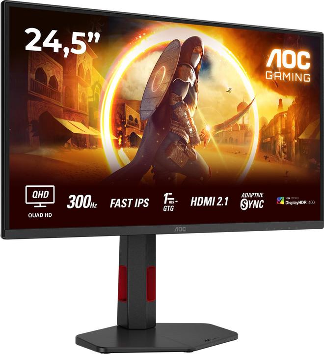 Produktbild AOC Q25G4SR Monitor (2560 x 1440 Pixel, 24.50")