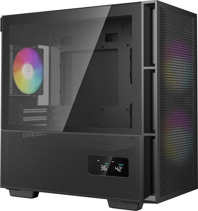 Actual product image Deepcool CH360 Digital (mATX, Mini-ITX)