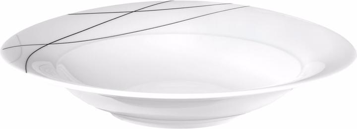Produktbild Seltmann Suppenteller Trio 6 Stück, Weiss Schwarz (6 x, 23 cm)
