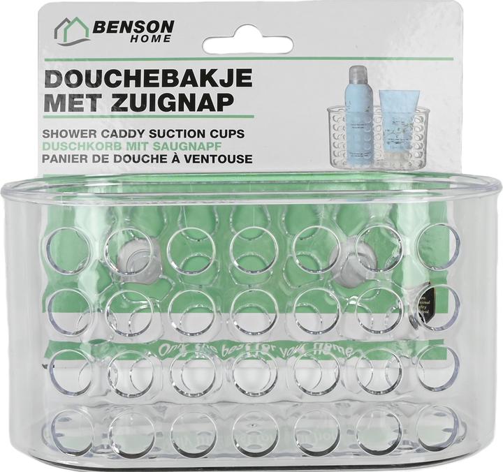 Actual product image Benson Home Shower tray + suction cup size M transparent