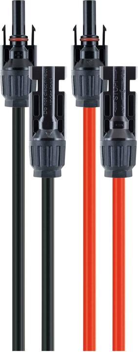 Actual product image Schwaiger Extension cable set 2x 1m (Solar connector)