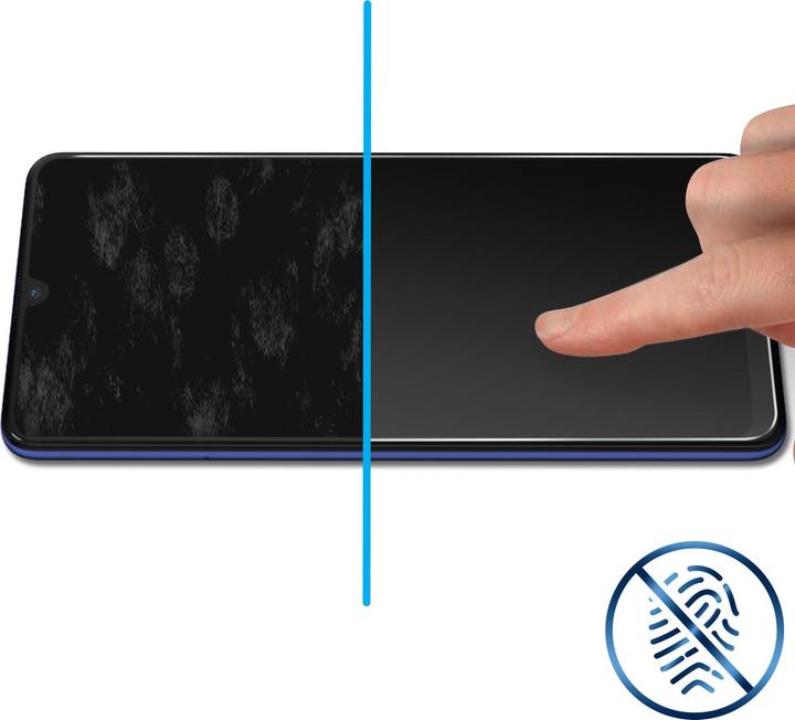 Actual product image Avizar Crystal clear film, glass screen protector (2 Piece, Samsung Galaxy A31)