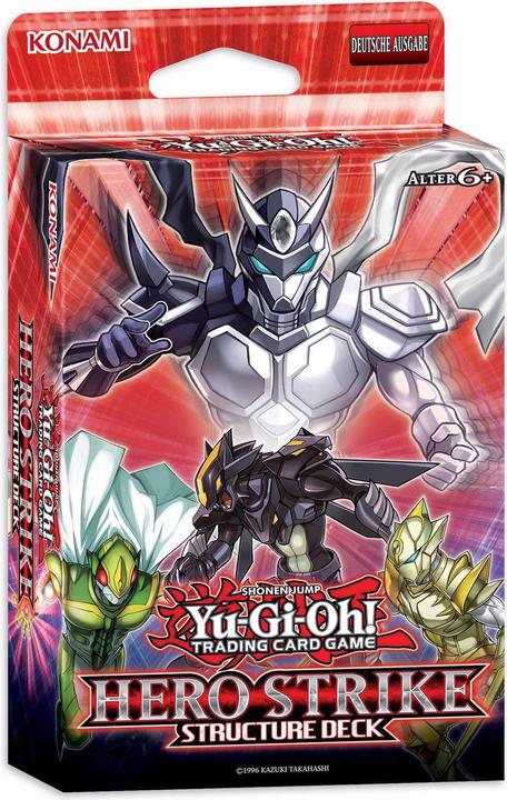 Image du produit Konami Cartes à collectionner Yu-Gi-Oh! Structure Deck : Hero Strike (Allemand, Pack de boosters)