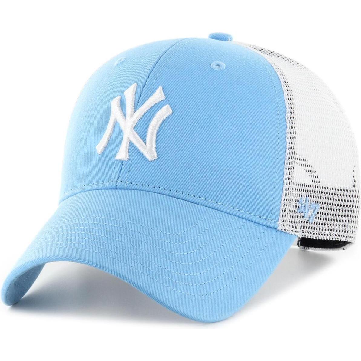 47 Brand, Jungen, Cap, Kinder Trucker Cap - BRANSON New York Yankees sky, Blau, (53, 55, 56, 52 C, 54 C)