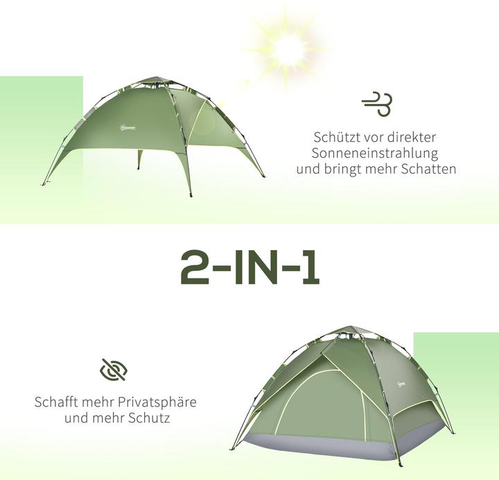 Actual product image Jamb Campingzelt (Inflatable tent, 3.80 kg, 3 persons)