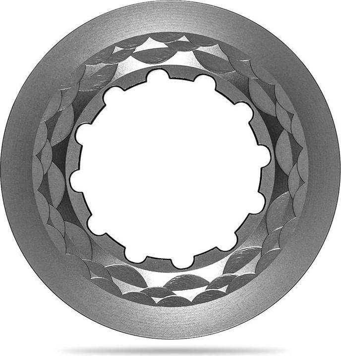 Actual product image AbsoluteBlack CentreLock lockring