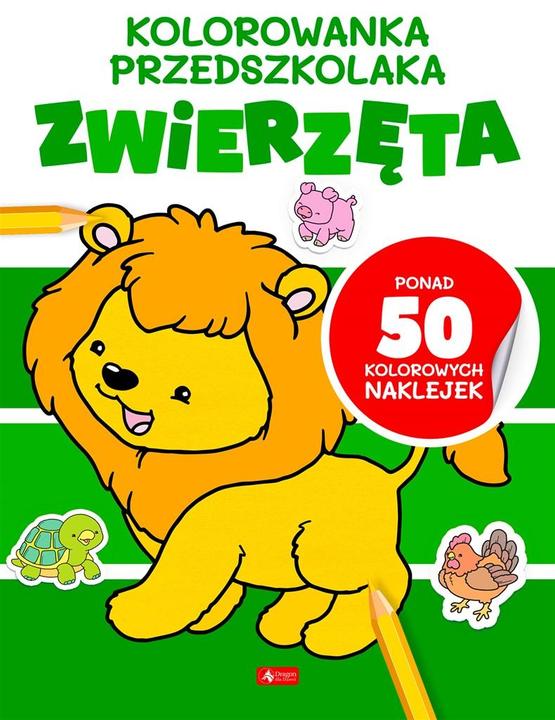 Produktbild Dragon Malvorlage für Vorschulkinder: Tiere