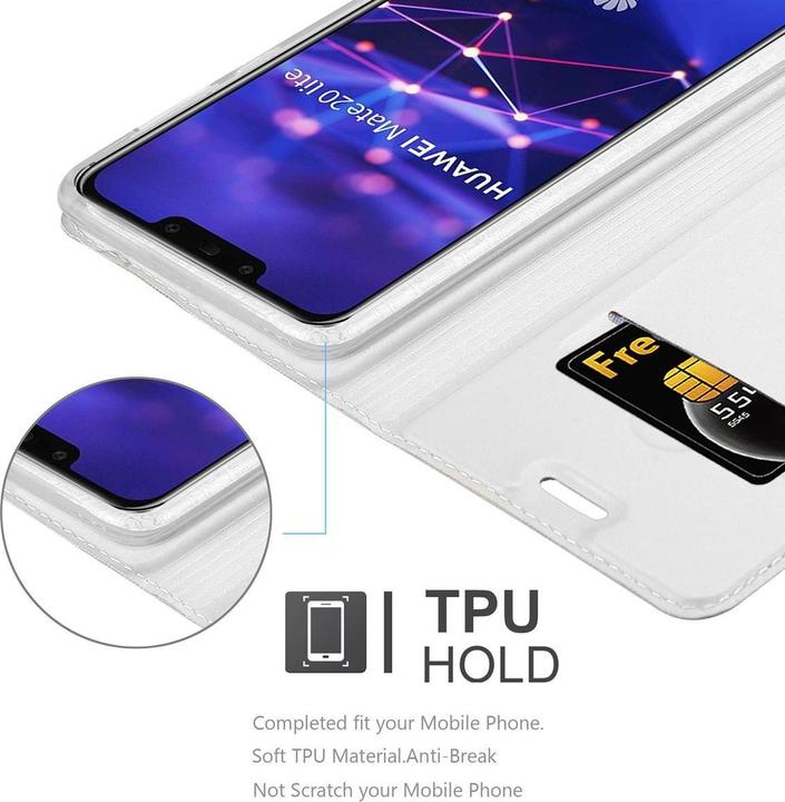 Actual product image Cadorabo Book Classy Style Cover (Mate 20 Lite)