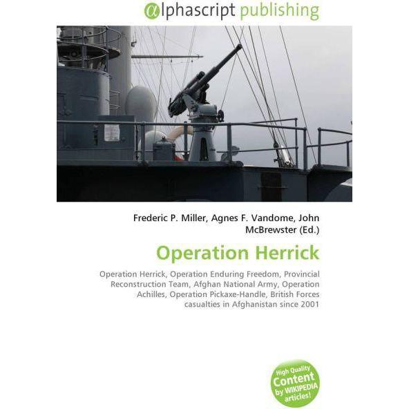 Operation Herrick, Fachbücher von Agnes F. Vandome, Frederic P. Miller, John McBrewster