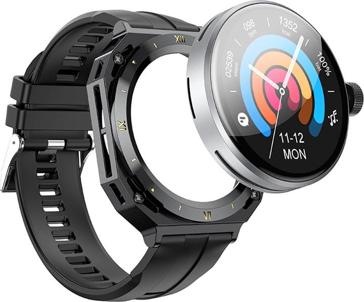 Actual product image Hoco Y14 Smart sports watch Viedpulkstenis ar zvana funkciju (14 mm)
