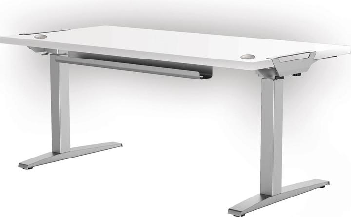 Immagine prodotto Fellowes Tischplatte Levado 140 x 80 cm, Weiss (80 x 80 cm)