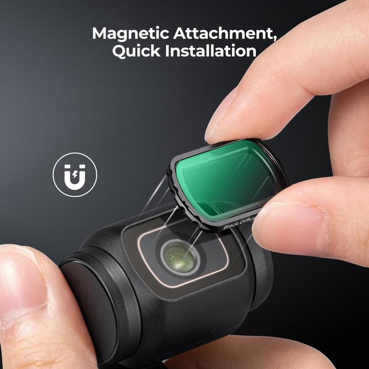 Produktbild K&F Concept Magnetic Black Mist 1/4, HD, Anti-Reflection Green Coating, Waterproof and Scratch Resistant on One