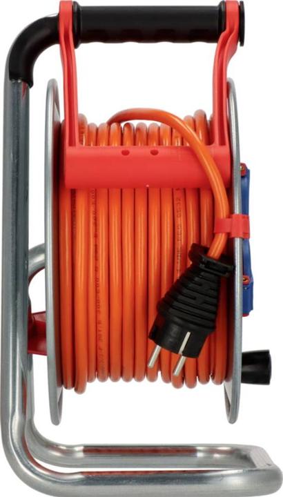 Produktbild Brennenstuhl 1198740 Kabeltrommel 25 m Orange Schutzkontakt-Stecker (25 m, 1.50 mm²)