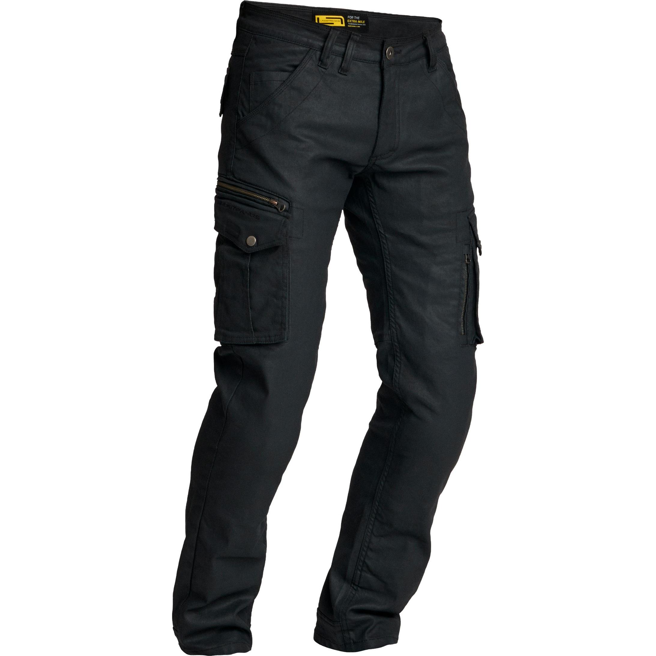 Lindstrands, Herren, Outdoorhose, Luvos (58), Schwarz, 58