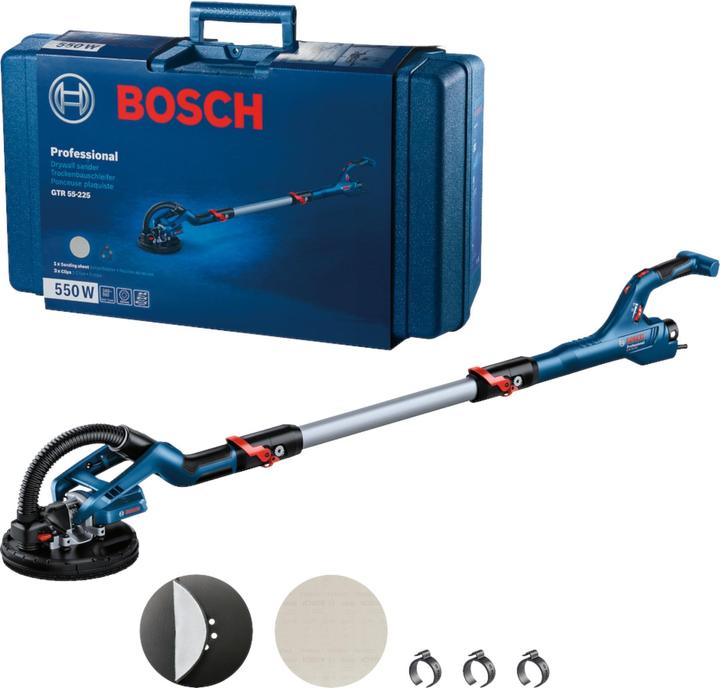 Bosch Professional Drywall sander GTR 55-225 Professional (Eccentric grinder, 550 W)