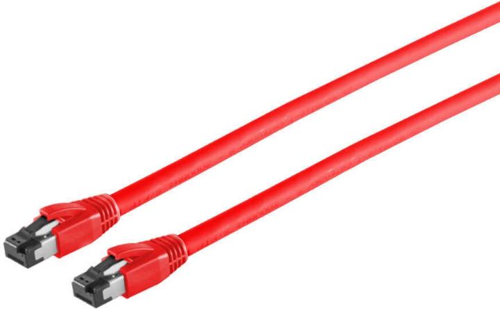 Produktbild Shiverpeaks S/CONN maximum connectivity Netzwerkkabel-Patchkabel cat. 8.1 F/FTP PIMF LSZH rot 1,0m (F/FTP, CAT8.1, 1 m)