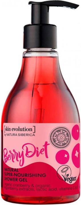 Natura Siberica Skin Evolution Super Nutritive Berry Diet Bath Gel 260ml (260 ml)