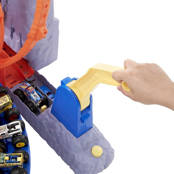 Produktbild Hot Wheels Monster Trucks Vulkan Arena Spielset