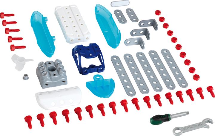 Actual product image Theo Klein Bosch 3 in 1 Konstruktions-Set Watercraft Team