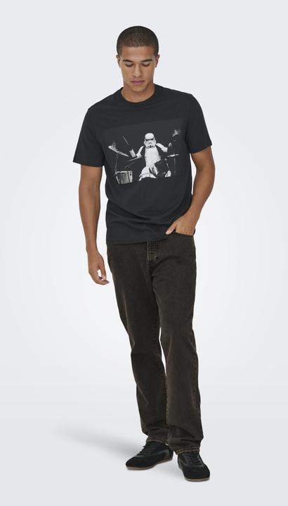 Actual product image Only & Sons ONSEDGE Mid Rise Gerade geschnitten Jeans Normal geschnitten jeans (W33/L32)