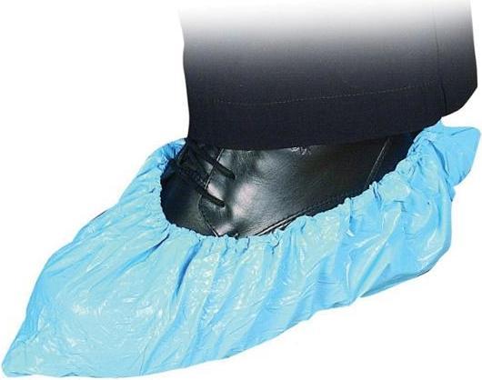 Ox-On Schuhüberzug 41 cm - Packung mit 100 Stück - recycelter Kunststoff (41)