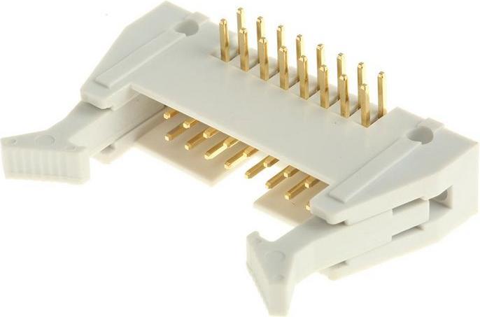 Produktbild RS PRO Stecker IDC Leiterplatte 90° 16-polig