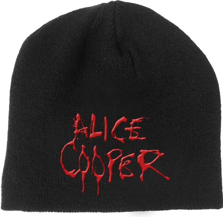 Actual product image Alice Cooper Unisex Adult Dripping Logo Beanie (One size)