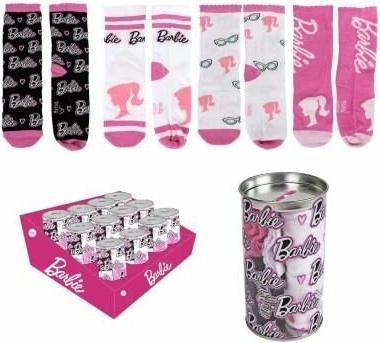 Produktbild Cerdá Barbie Socken Logo White 36-43 (Einzelpack, 36 - 43)