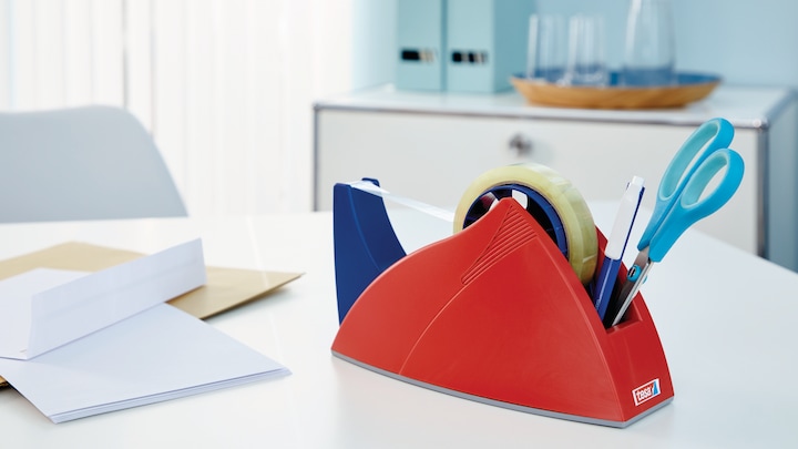 Immagine prodotto tesa EASY CUT PROFESSIONAL Stabile dispenser da tavolo per rotoli di tesafilm di grandi dimensioni