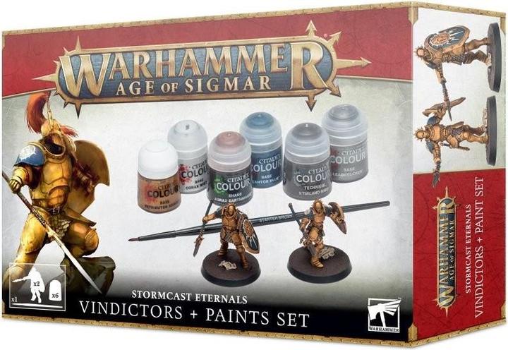 Actual product image Games Workshop Stormcast Eternals Vindicator + Paint Set (Plastic)