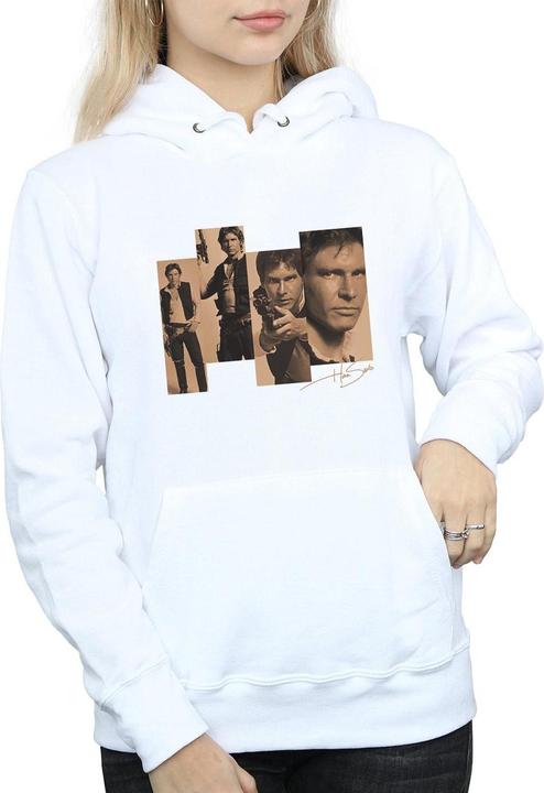 Immagine prodotto Star Wars Han Solo Photoshoot Felpa con Cappuccio Donna (XXL)