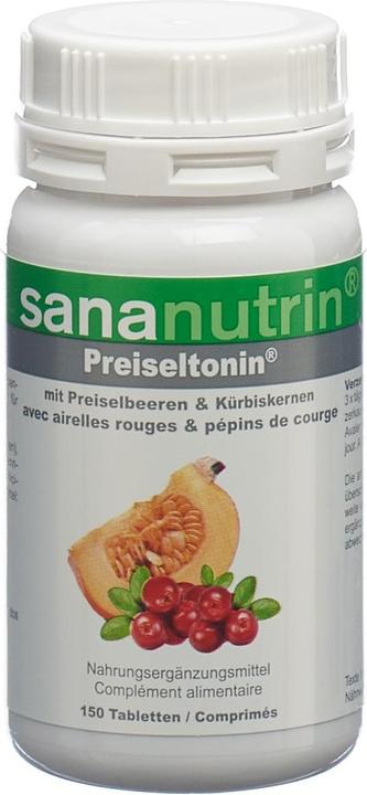 Produktbild Sananutrin Preiseltonin (150 Stk., Tabletten, 105 g)